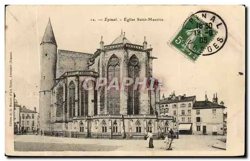 Cartes postales Epinal Eglise Saint Maurice