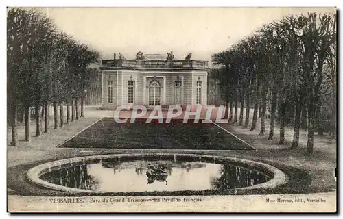 Cartes postales Versailles Parc du Grand Trianon Le Pavillon francais