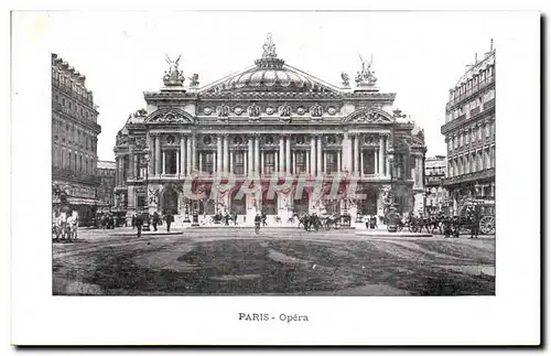 Cartes postales Paris Opera