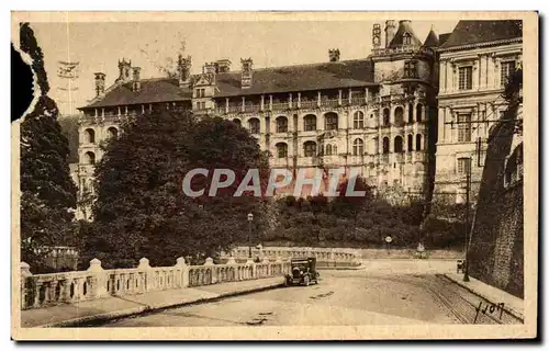 Cartes postales Blois Le Chateau Facade Francois l er