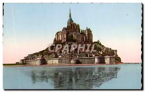 Cartes postales moderne Mont St Michel Vue generale Cote Est