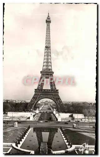 Ansichtskarte AK Paris Et Ses Mervelles La tour Eiffel vue du palais de Chaillot