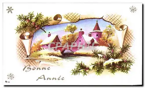 Cartes postales Fantaisie Bonne Annee