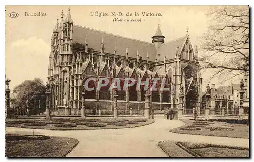 Cartes postales Bruxelles L Eglise ND de la Victoire