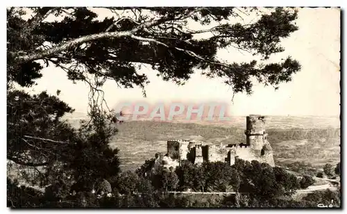 Ansichtskarte AK Les Belles Provinces francaises L Auvergne Chateau de Tourncel vu au Nord