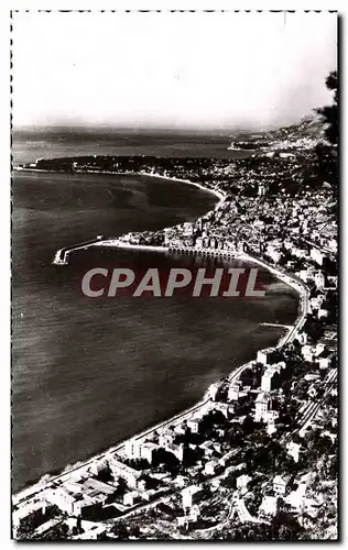 Cartes postales Menton Vue generale et le Cop Martin