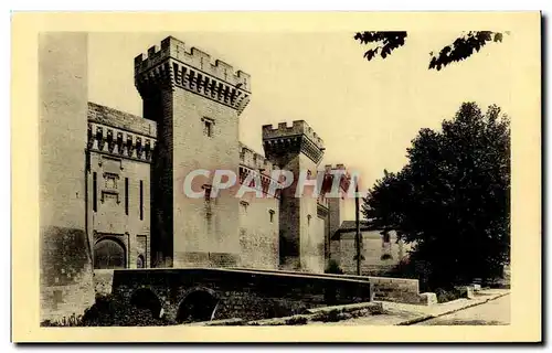 Cartes postales Chateau De Tarascon Cote de la basse cour