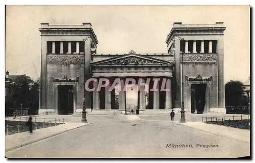 Cartes postales Munchen propylaen