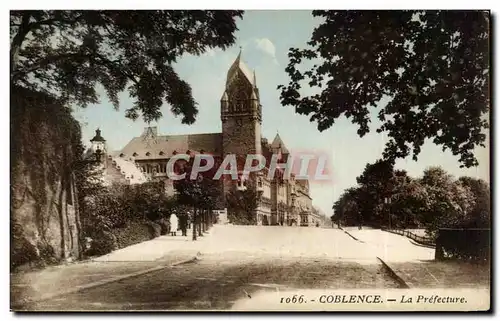 Cartes postales Coblence La Prefecture