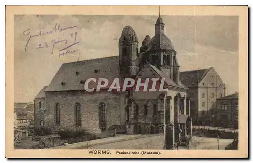 Cartes postales Worms Pauluskirche