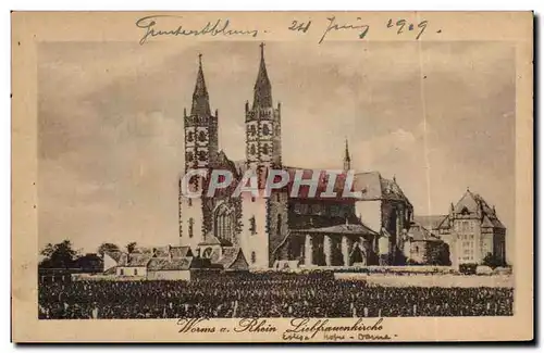 Cartes postales Worms a Rhein