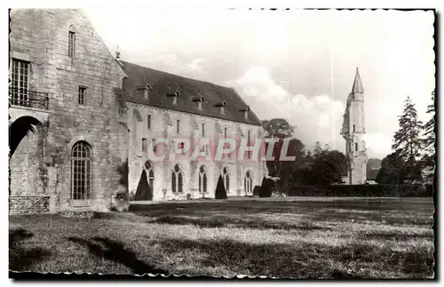 Moderne Karte Abbaye de Royaumont Vue Generale