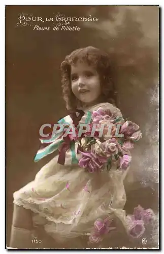 Cartes postales Fantaisie Enfant Pour la tranchee