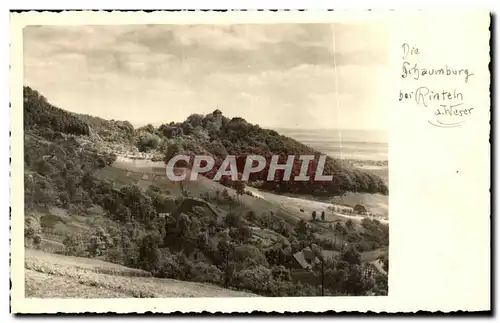 Cartes postales Die Schaumburg bei Rinteln a Weser