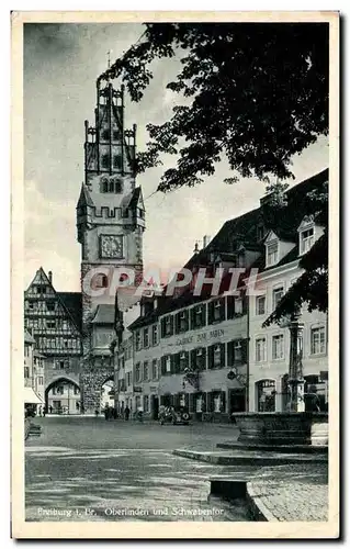 Cartes postales Freiburg i Br Oberlindern und Schwabenfor