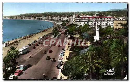 Cartes postales La Cote D&#39Azur Nice Le Jardin Albert 1er et la Promenade des Anglais