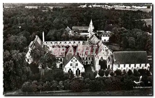 Ansichtskarte AK En Avion Au Dessus De Abbaye de Royaumont Asnieres sur oise Abbaye de Royaumont