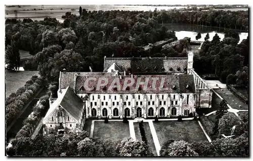 Moderne Karte Avion Au Dessus De Abbaye de Royaumont Asnieres sur oise