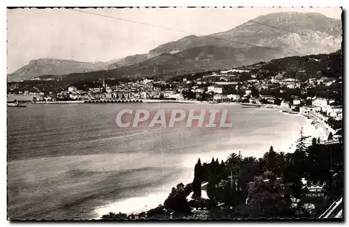 Cartes postales Menton Vue Generale Prise de Garavan