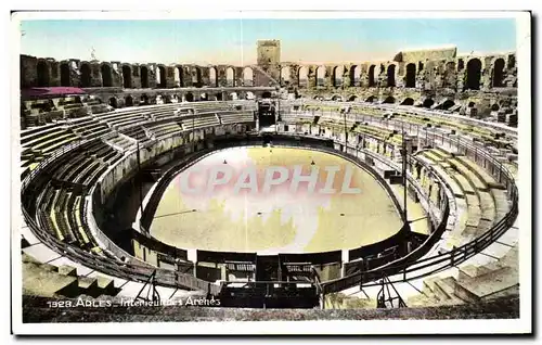 Cartes postales Arles Interieur des Arenes