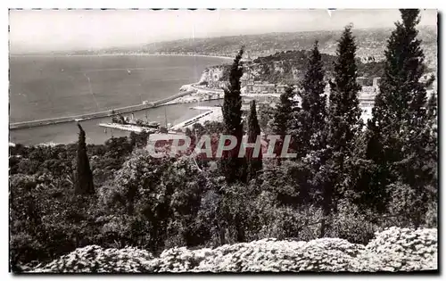 Cartes postales La Cote D&#39Azur Nice Vue Generale Prise Du Mont Boron