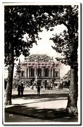 Ansichtskarte AK La Douce France Montpellier La Place De La Comedie Et Le theatre Yvon