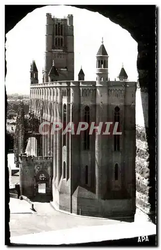 Cartes postales Albi La Basilique Sainte Cecile Vue Du Clocher De St Salvy