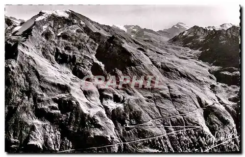 Cartes postales Sur La Toute De Col De L&#39Iseran La Plus Haute Route d&#39Europe Les Lacets De l&#39Ieran Le C