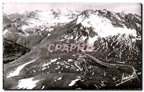 Cartes postales Le Col De L&#39Iseran La Plus Haute Route d&#39Europe Vue Generale Du Col Les Deux