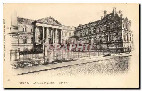 Cartes postales Amiens Le Palais De Justice