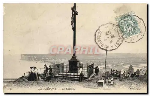 Cartes postales Le Treport Le Calvaire