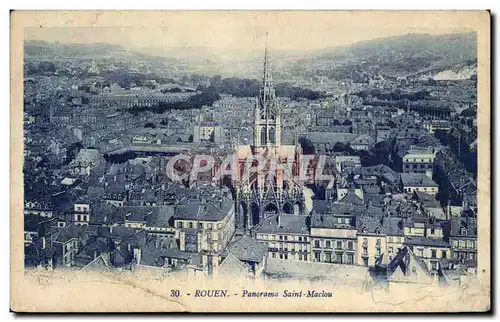 Cartes postales Rouen Panorama Saint Maclou