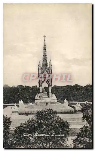 Cartes postales Albert Memorial London