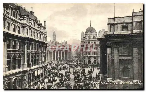 Ansichtskarte AK Royal Exchange London Londres