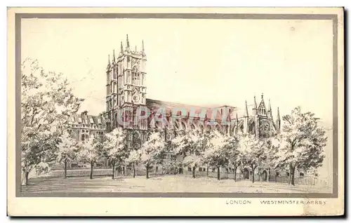 Cartes postales London Westminster Abbey