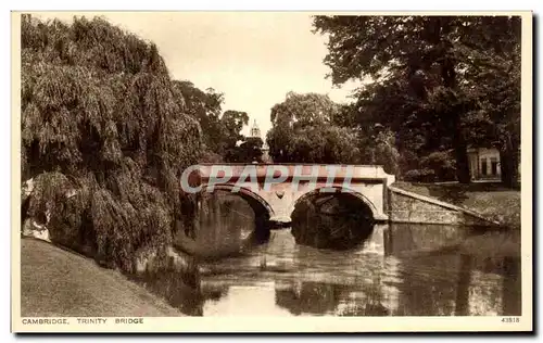 Ansichtskarte AK Cambridge Trinity Bridge