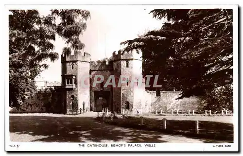 Ansichtskarte AK The Gatehouse Bishop&#39s Palace Wells