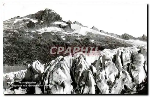 Cartes postales Rhonegletscher Elsgrotte Mit Gerstenhorn