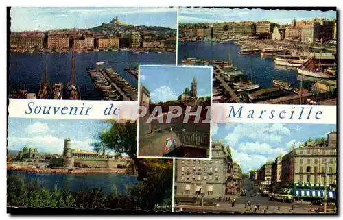 Ansichtskarte AK Souvenir De Marseille