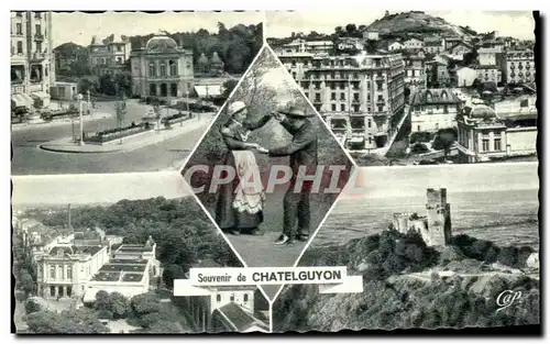 Cartes postales Souvenir De Chatelguyon Folklore