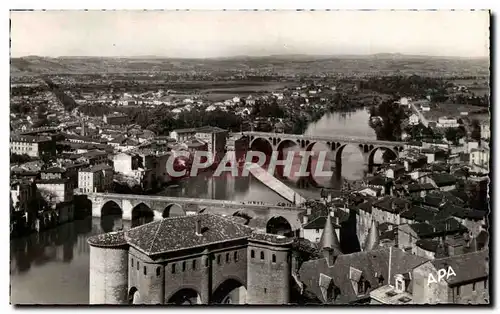 Ansichtskarte AK Albi Vue Panoramique Prise du Clocher de Sainte Cecile