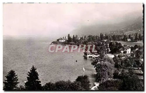 Cartes postales Lac D&#39Annecy Bords du Lac a Menthon