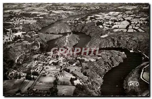 Ansichtskarte AK La Creuse Pittoresque Par Avion Crozant Le confluent de la Creuse et de la Sedelle