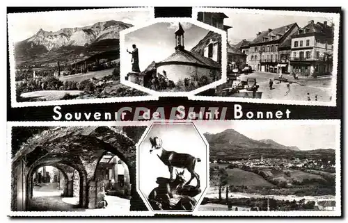 Ansichtskarte AK Souvenir de Saint Bonnet en Champsaur