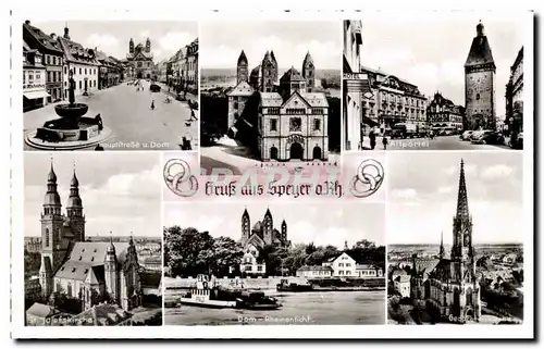 Cartes postales Gruss aus Speyer