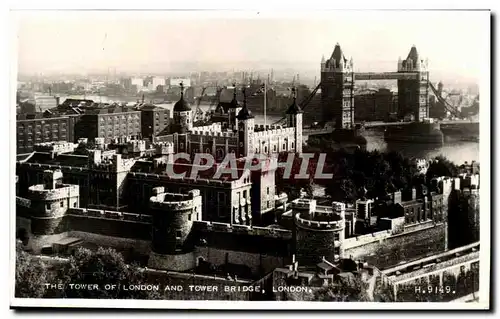 Cartes postales The Tower Of London And Bridge