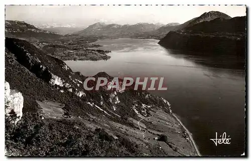 Ansichtskarte AK Lac du Bourget Vue Panoramique Prise de la Chambotte