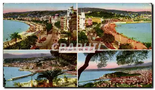 Cartes postales Souvenir De Nice