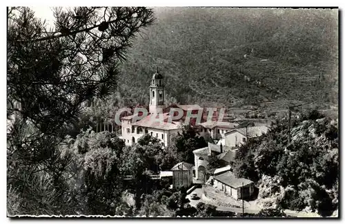 Cartes postales moderne Laghet Sanctuaire De Notre Dame De Vue Generale