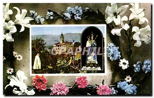 Cartes postales De Notre Dame De Laghet Recevez Ces Fleurs